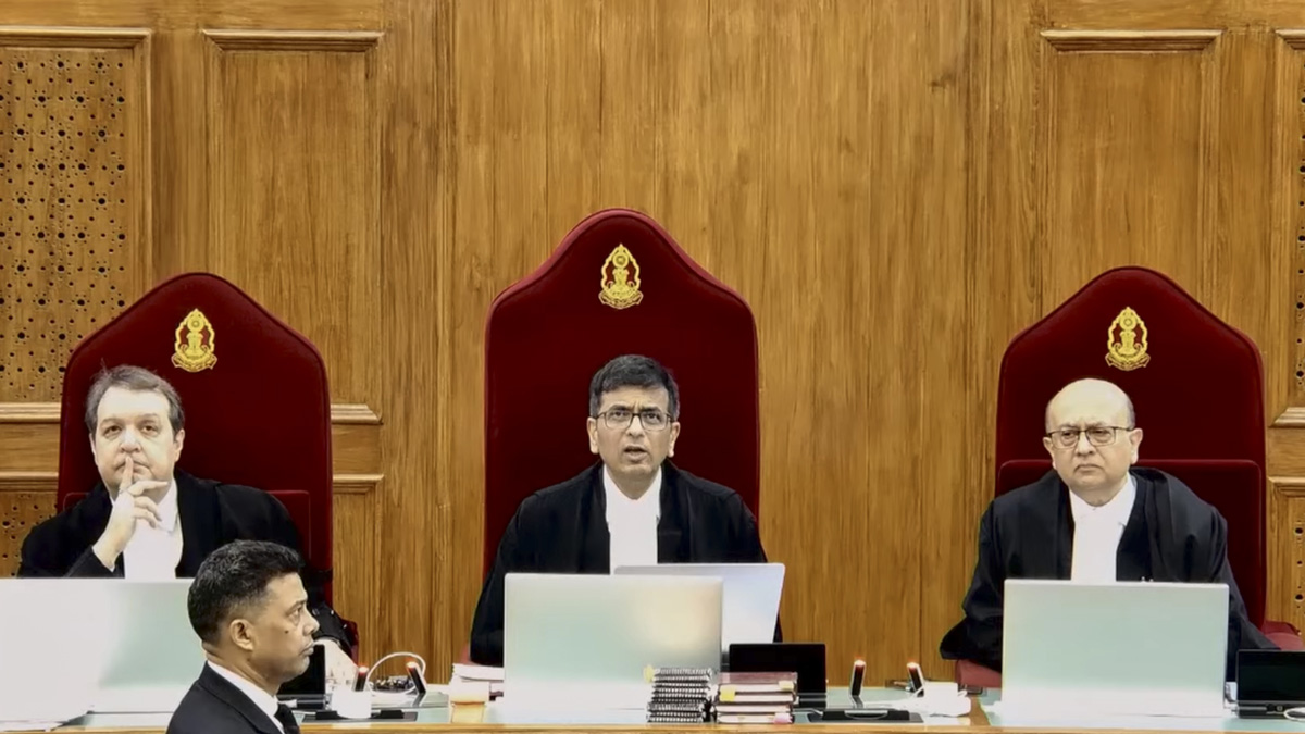 Supreme Court D.Y. Chandrachud bench